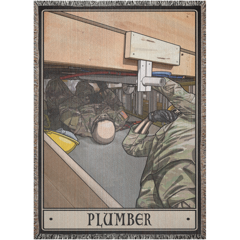 Plumber Woven Blanket