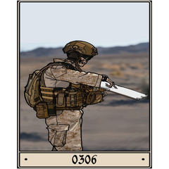 0306 Infantry Weapons Officers — Marine Gunners Acrylic Print