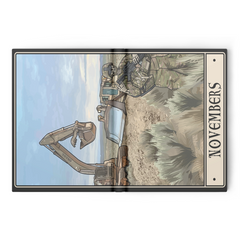 Novembers Notebook - 5x7 inch