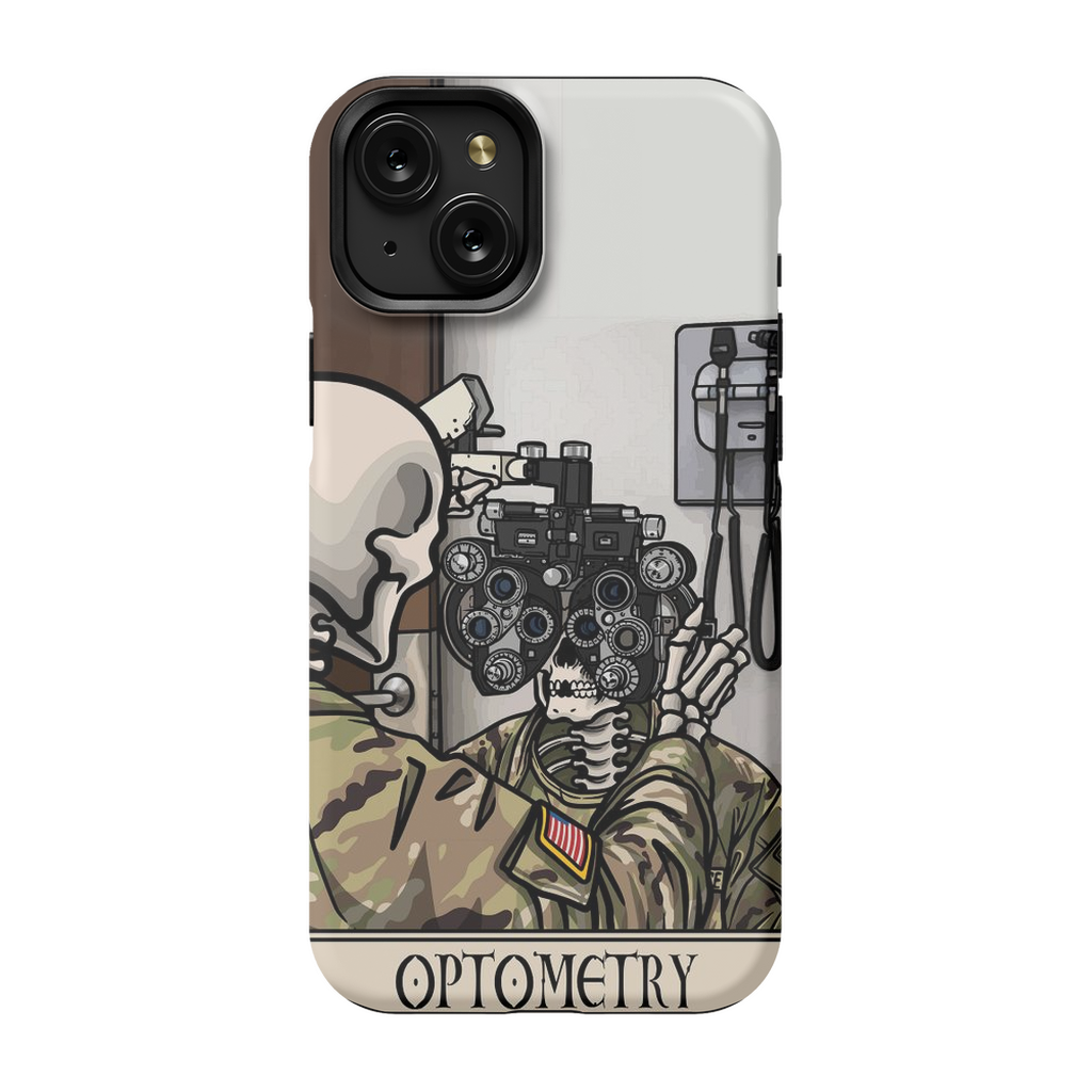Optometry Phone Case - Premium Glossy Tough Case / iPhone 15