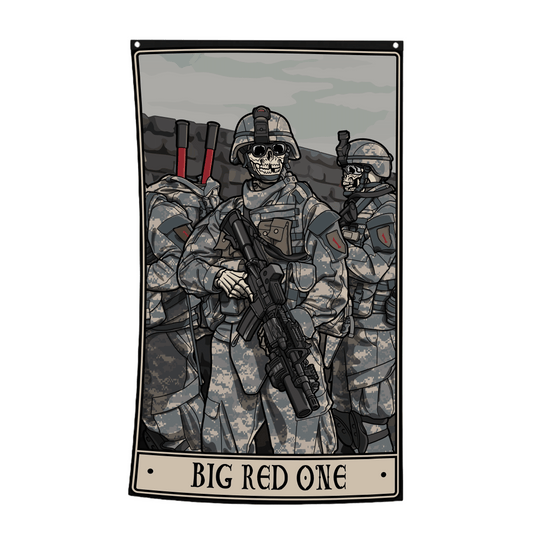 Big Red One Flag