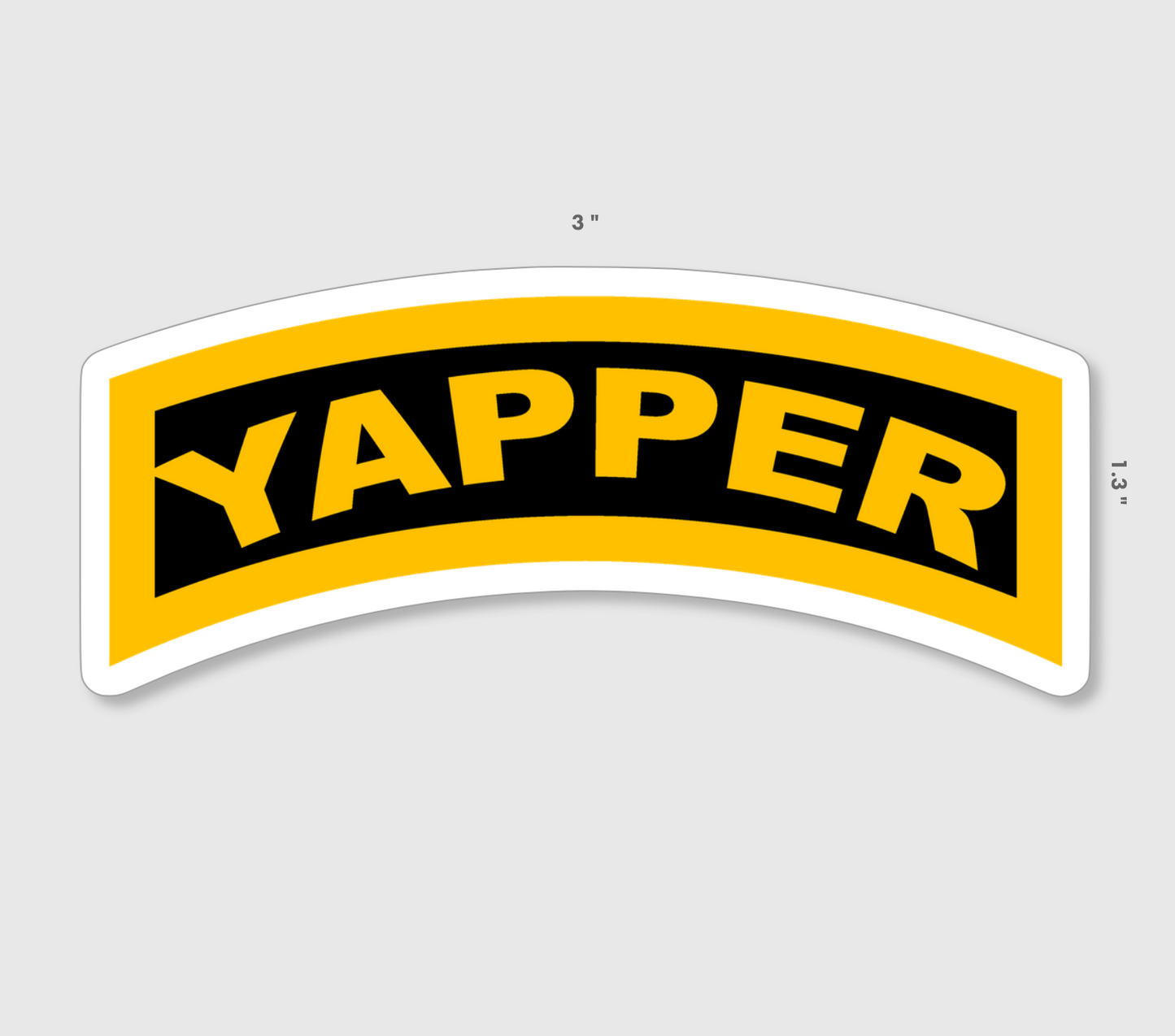 Yapper Sticker