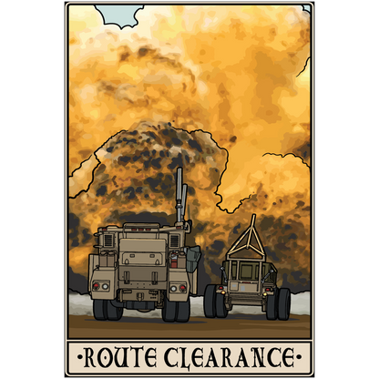 Route Clearance Acrylic Print