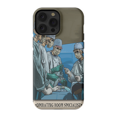 Operating Room Specialist Phone Case - Premium Glossy Tough Case / iPhone 14 Pro Max