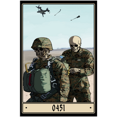 0451 Airborne and Air Delivery Specialist Acrylic Print