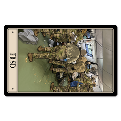 Forward Resuscitative and Surgical Detachment Desk Mat
