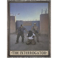Interrogator Woven Blanket - 60x80 inch / Graphics