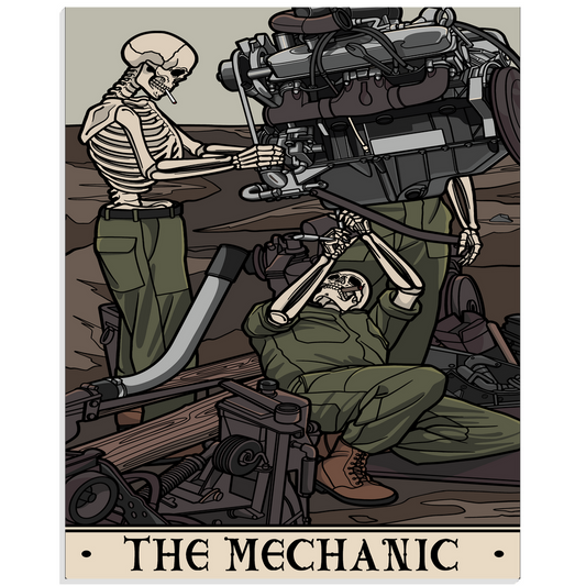 The Mechanic Acrylic Print
