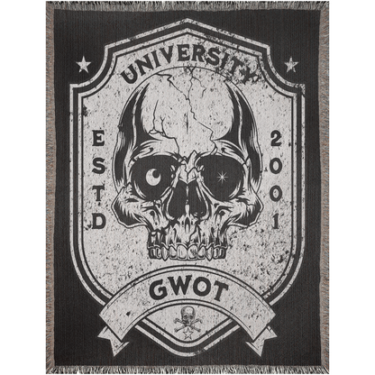 GWOT University Woven Blanket