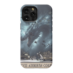 XVIII Airborne Corps Phone Case - Premium Glossy Tough Case / iPhone 15 Pro Max