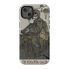 Screaming Eagles Phone Case - Premium Glossy Tough Case / iPhone 14 Plus