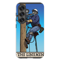 Lineman Phone Case - Premium Glossy Tough Case / Samsung Galaxy S25