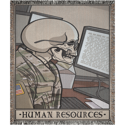 Human Resources Woven Blanket