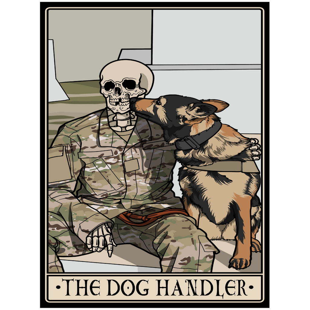 Dog Handler Poster