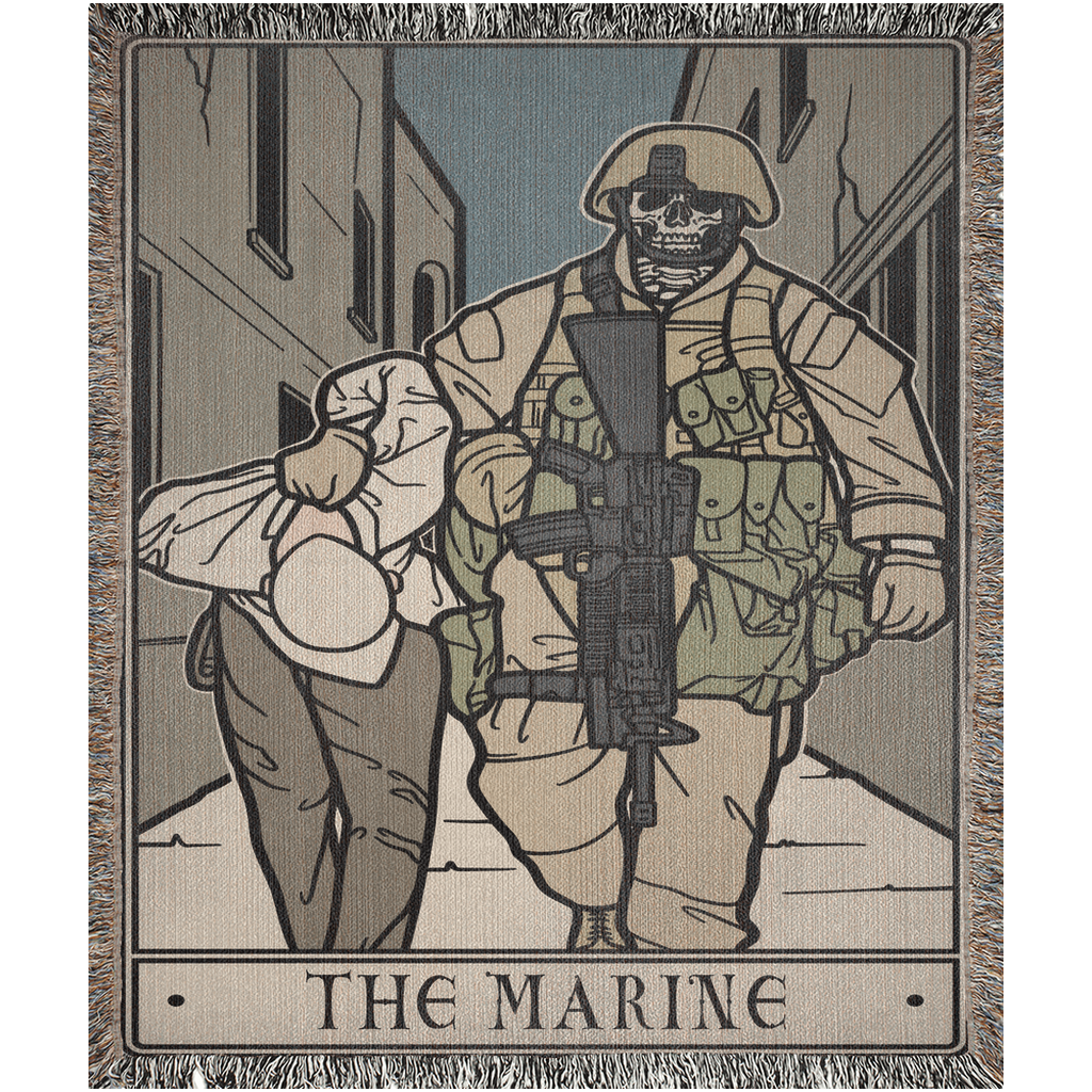 The Marine Woven Blanket