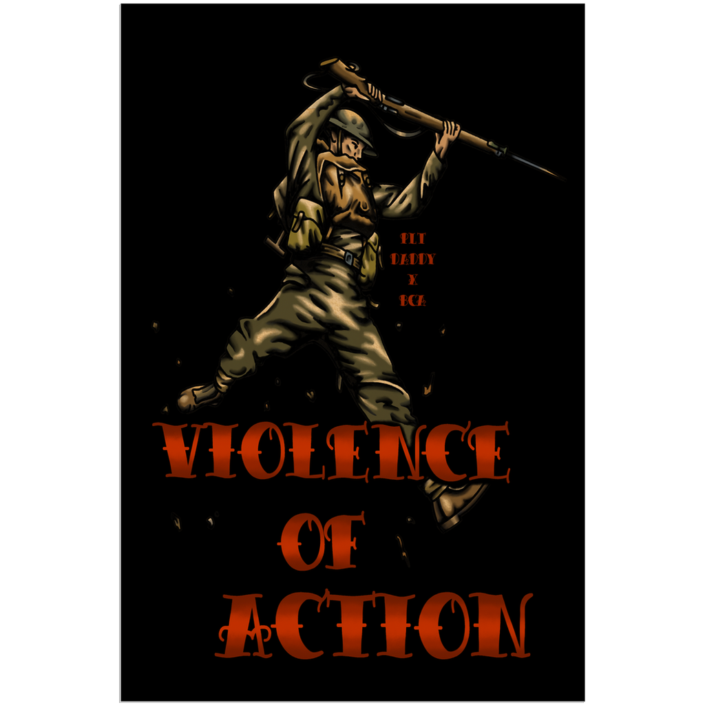 Violence Of Action Acrylic Print