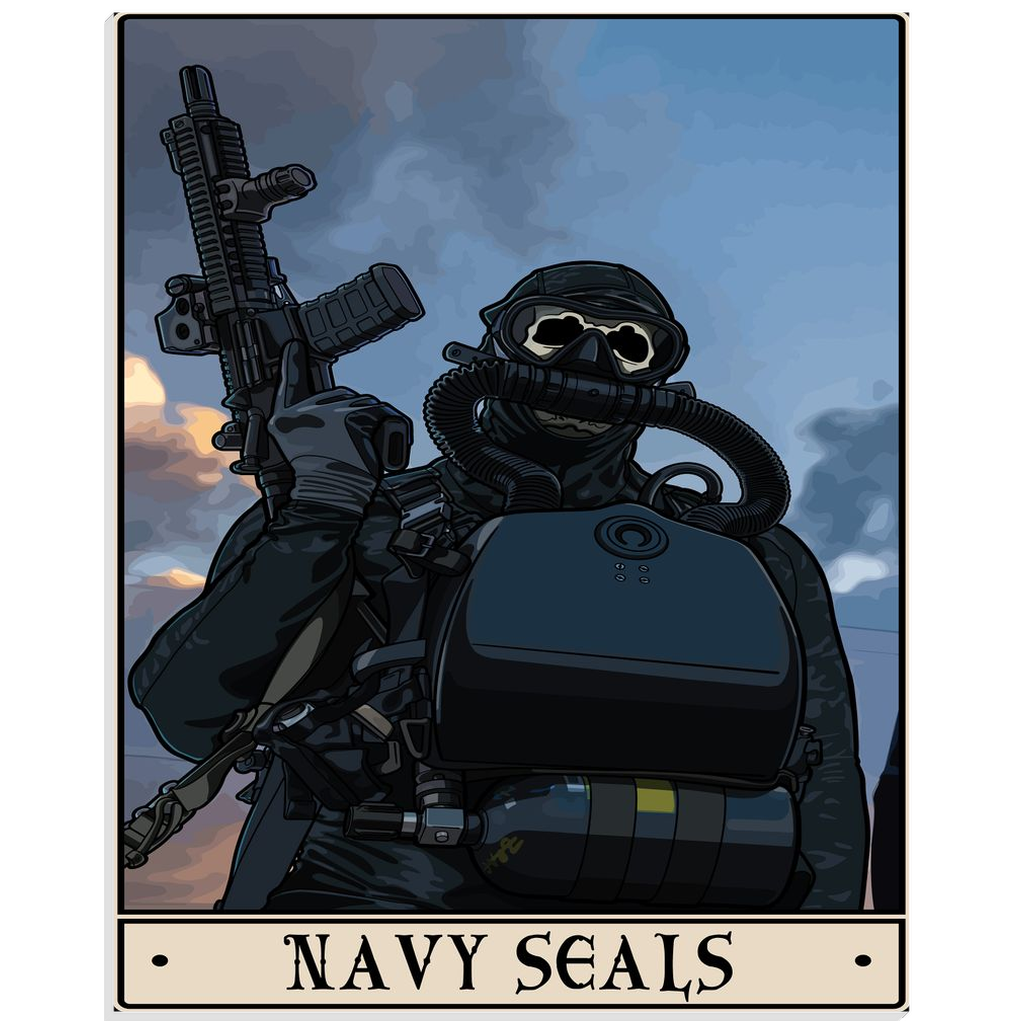Navy Seals Acrylic Print