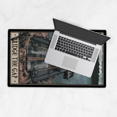 Bridge the Gap Desk Mat - 14x24 inch