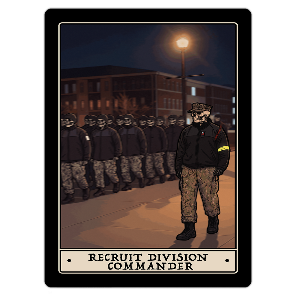 Recruit Division Commander Magnet