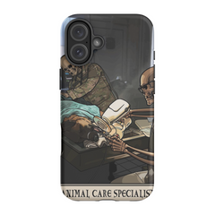 Animal Care Specialist Phone Case - Premium Glossy Tough Case / iPhone 16 Plus