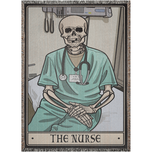 Nurse Woven Blanket