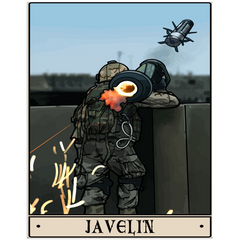 Javelin Acrylic Print - 1/4 inch / 11x14 inch