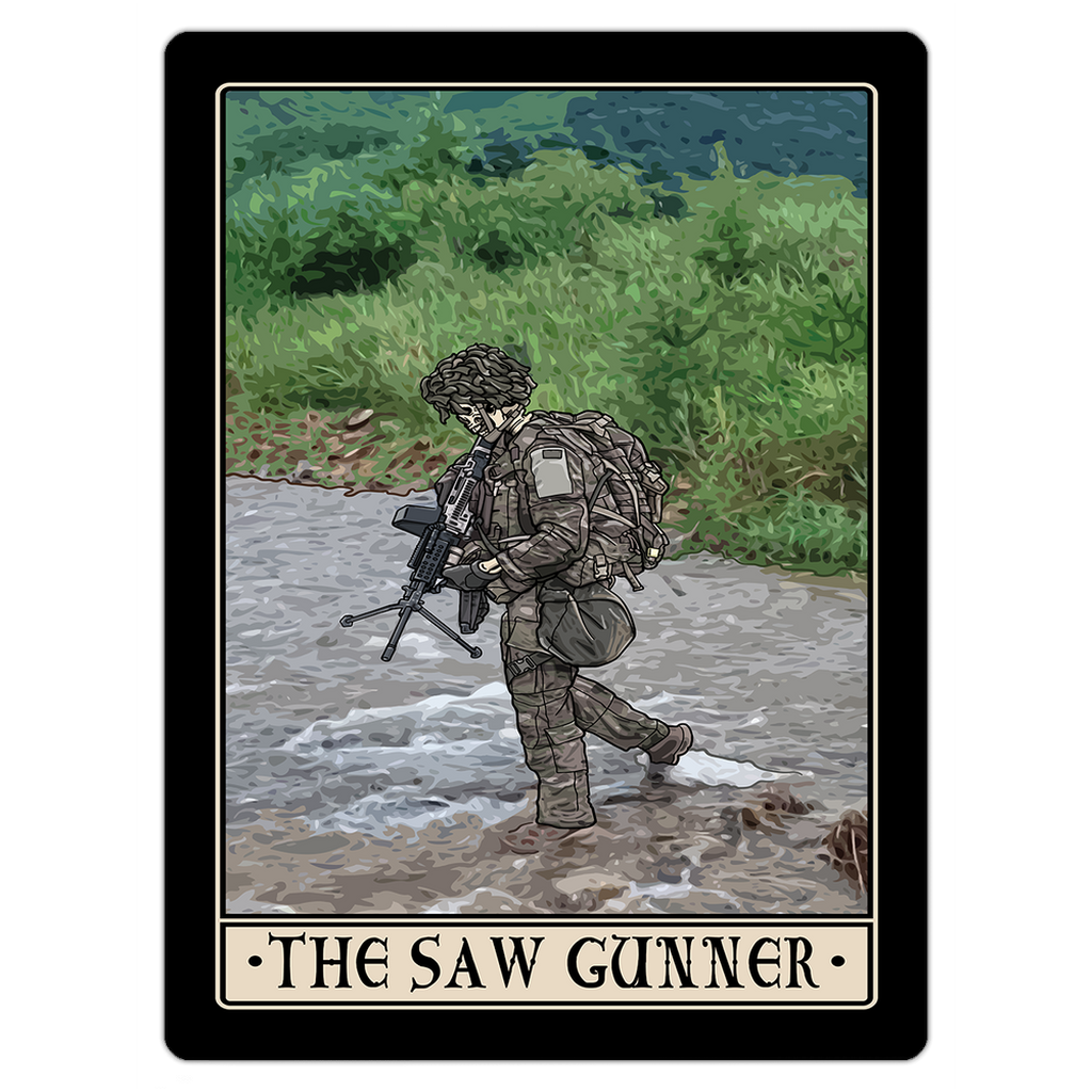 SAW Gunner Magnet