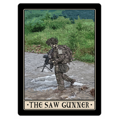 SAW Gunner Magnet