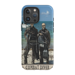 Combat Diver Phone Case - Premium Glossy Tough Case / iPhone 16 Pro Max
