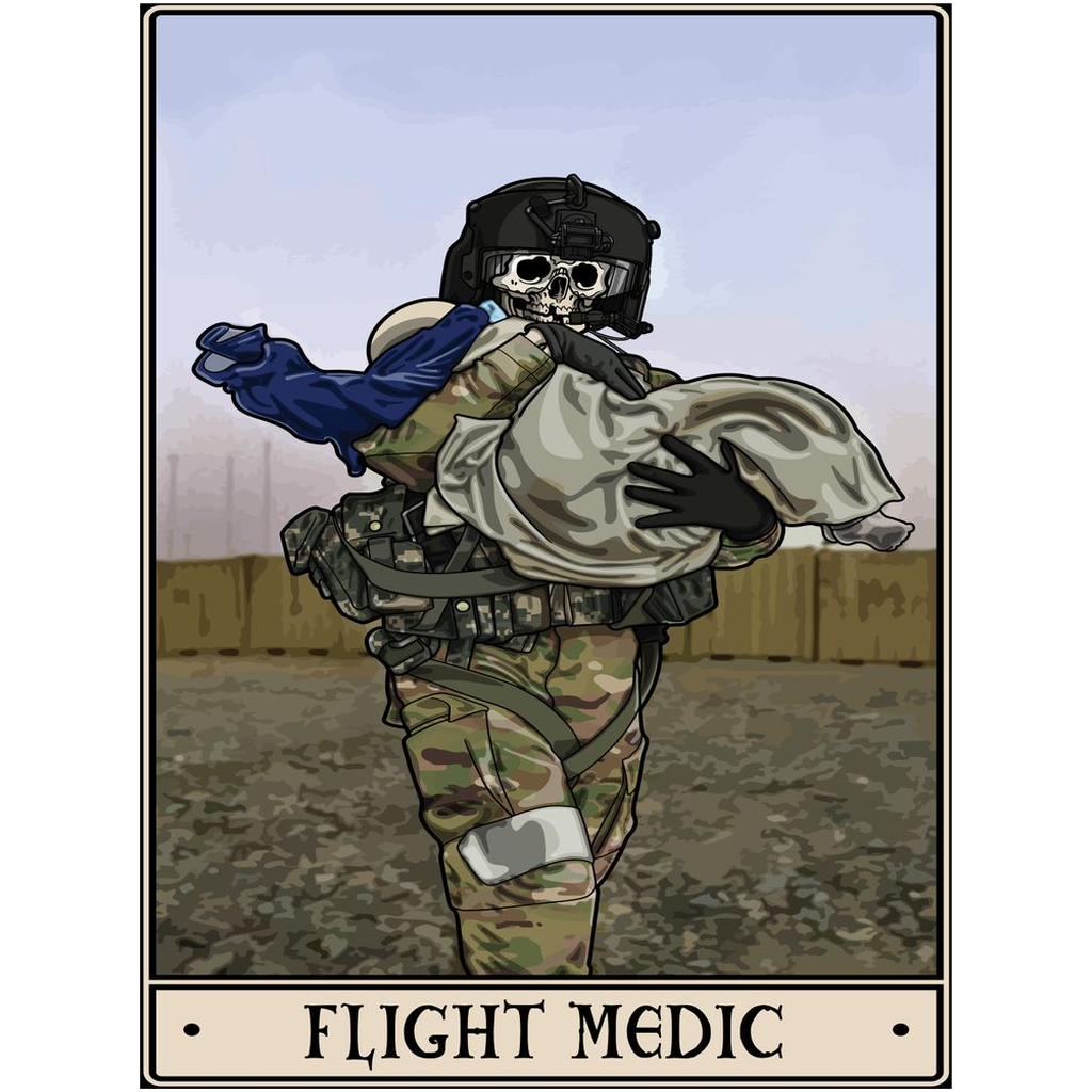 Flight Medic Acrylic Print