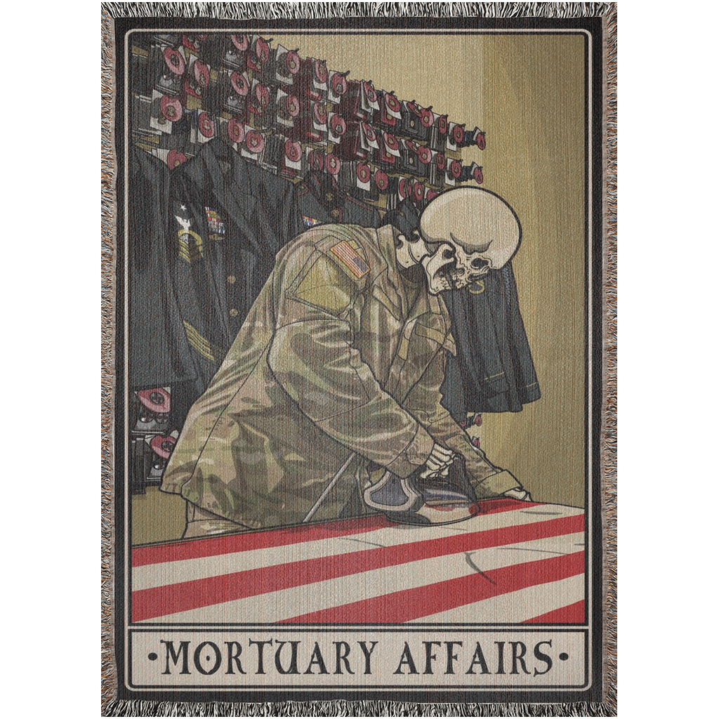Mortuary Affairs Woven Blanket