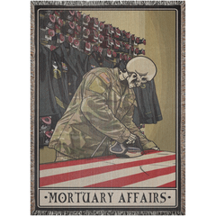 Mortuary Affairs Woven Blanket