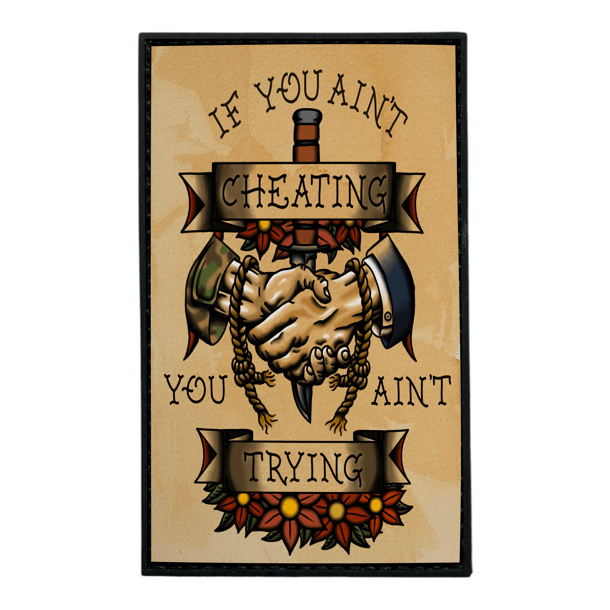 If You Aint Cheating PVC Patch