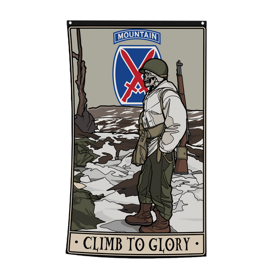 Climb To Glory Flag