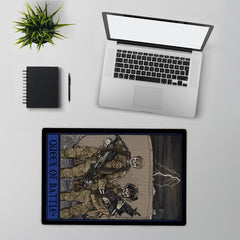 Queen of Battle Desk Mat