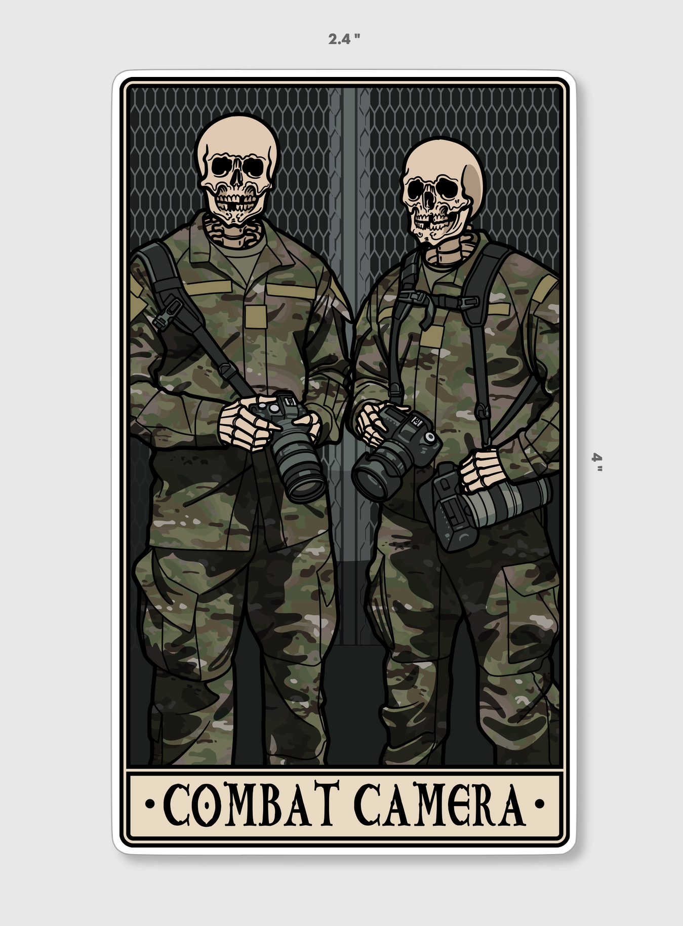 Combat Camera Sticker – pltdaddy