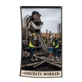 Concrete Worker Flag