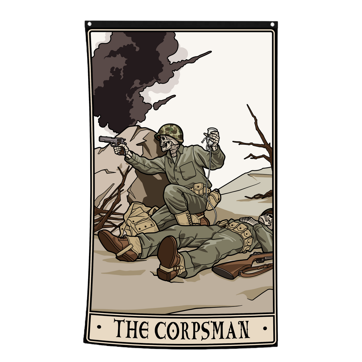 Coreman Image Corpsman Flag – pltdaddy