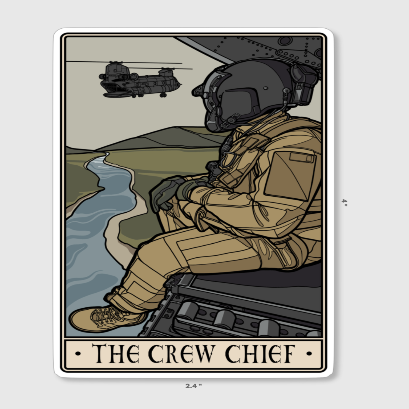 Crew Chief Sticker