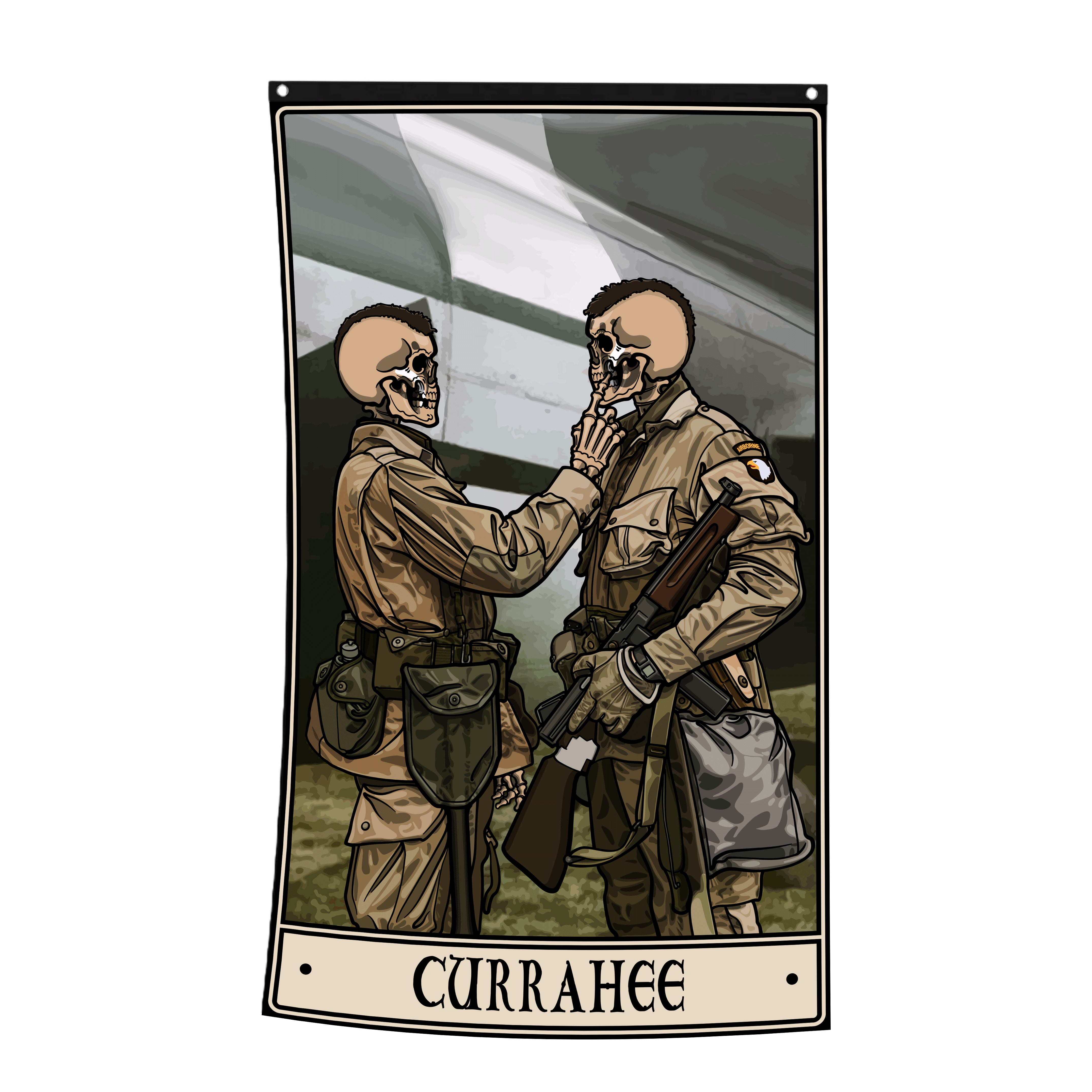 Currahee Flag