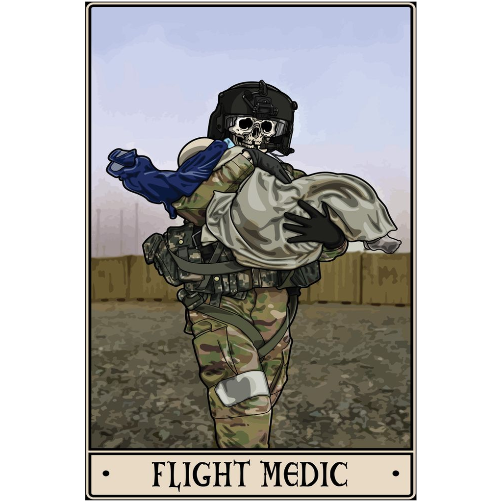 Flight Medic Acrylic Print