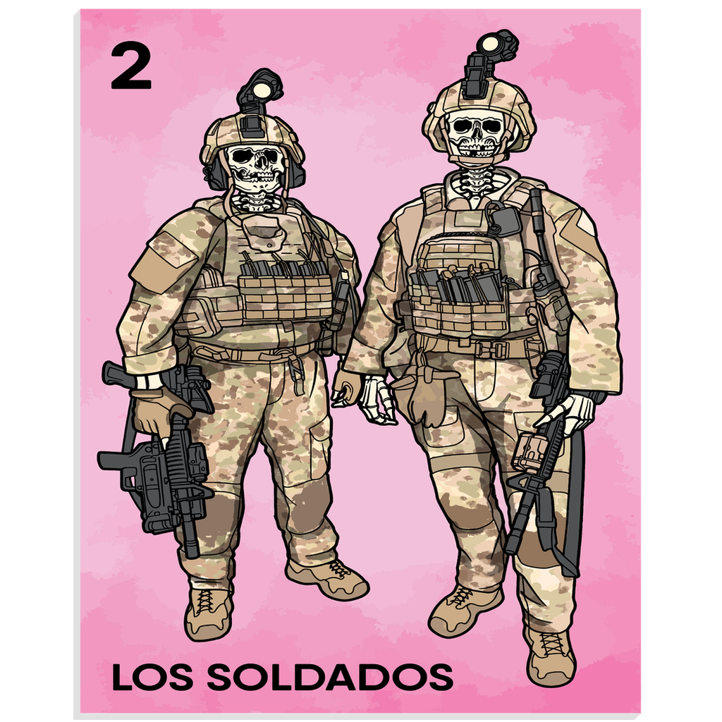 Los Soldados Acrylic Print