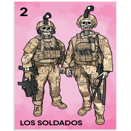 Los Soldados Acrylic Print