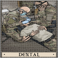 Dental Puzzle - 20x20 inch | 676 Pieces