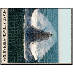 Fast Attack Submarine Puzzle - 16x20 inch | 520 Pieces