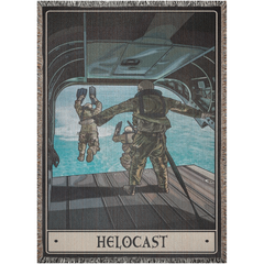 Helocast Woven Blanket - 52x37 inch / Graphics