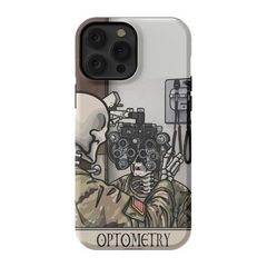 Optometry Phone Case - Premium Glossy Tough Case / iPhone 14 Pro Max
