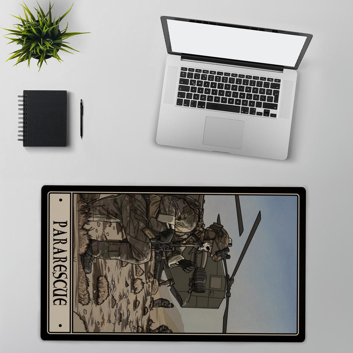 Pararescue Desk Mat