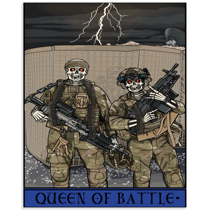 Queen of Battle Acrylic Print