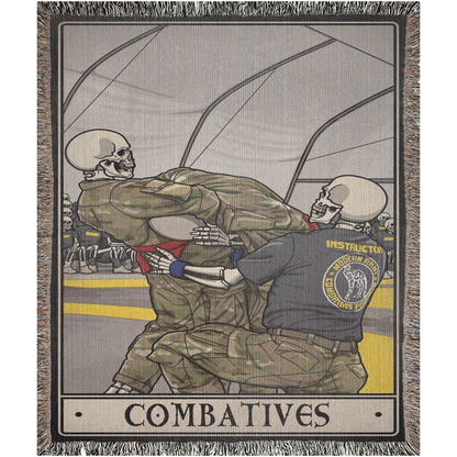 Combatives Woven Blanket